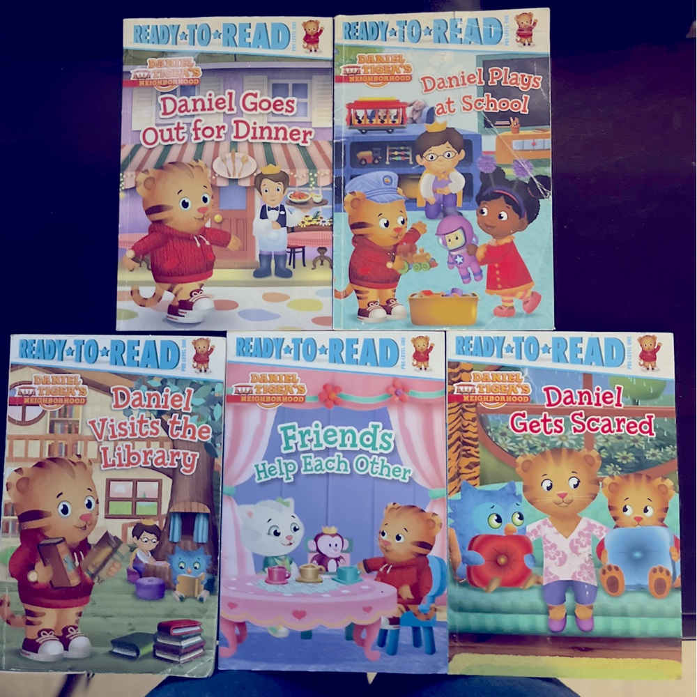 Daniel Tiger’s Neighborhood book bundle Ready to Read pre level one
